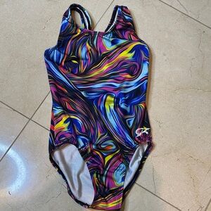 GK Colorful Gymnastics Leotard Child Medium